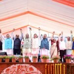 सरकार के 4 वर्ष पूरे होने पर परेड ग्राउंड में ‘चार साल बेमिसाल’ कार्यक्रम में मुख्यमंत्री धामी गिनाई सरकार की उपलब्धि